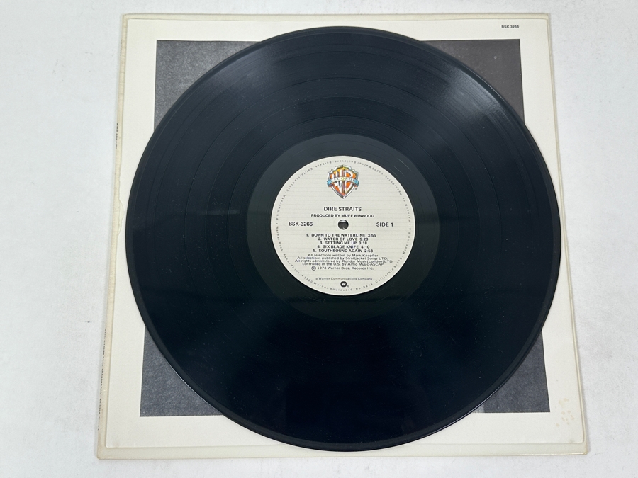 Dire Straits - Dire Straits Warner Bros. Records - BSK 3266 1978 Vinyl Record [Photo 4]