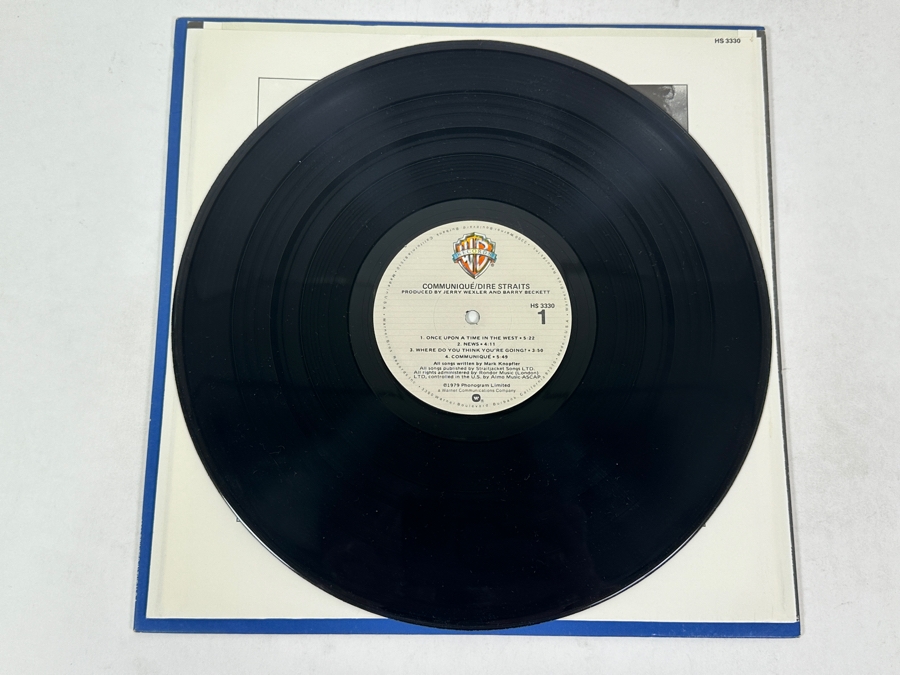 Dire Straits - Communique, Warner Bros. Records - HS 3330 1979 Vinyl Record [Photo 3]