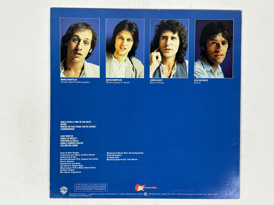 Dire Straits - Communique, Warner Bros. Records - HS 3330 1979 Vinyl Record [Photo 2]