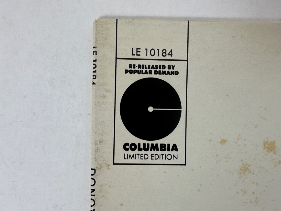Donovan - Mellow Yellow Columbia Limited Edition LE 10184 1971 Vinyl Record [Photo 2]