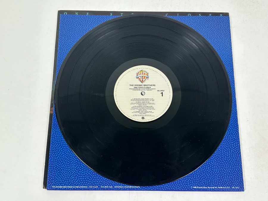 The Doobie Brothers - One Step Closer, Warner Bros. Records, HS 3452, 1980 Vinyl Record [Photo 3]