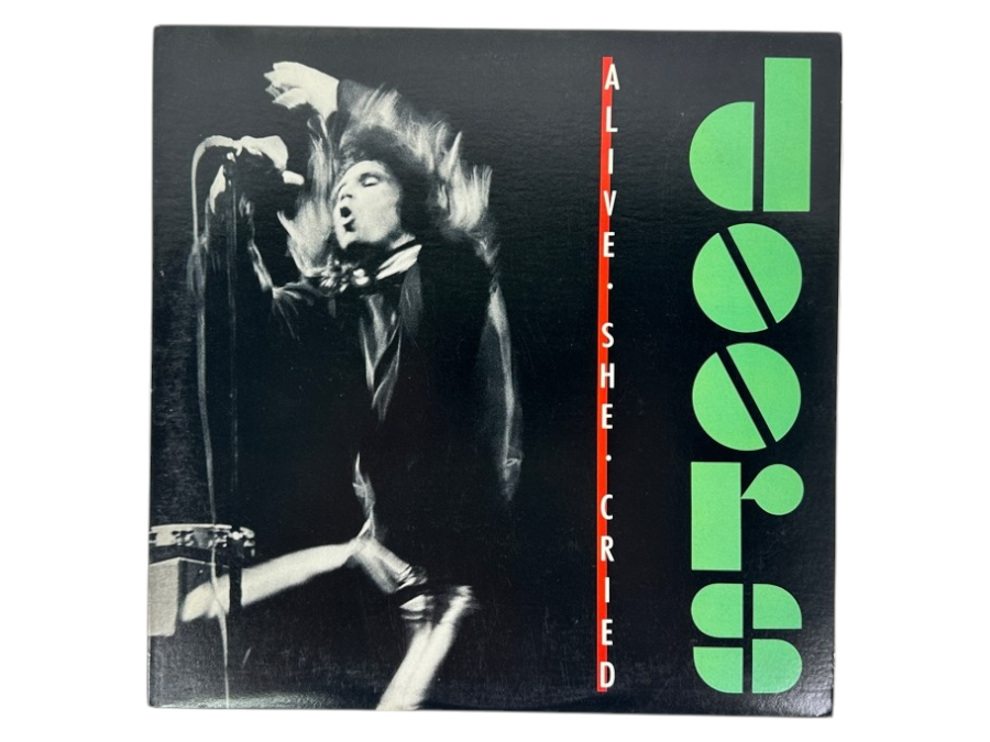 The Doors - Alive, She Cried, Elektra, 60269-1, 1983 Vinyl Record