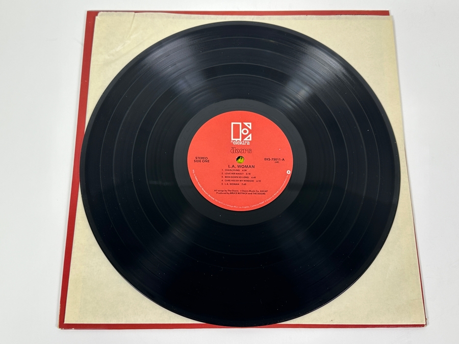 Doors - L.A. Woman Elektra Records EKS-75011 1971 Vinyl Record [Photo 3]