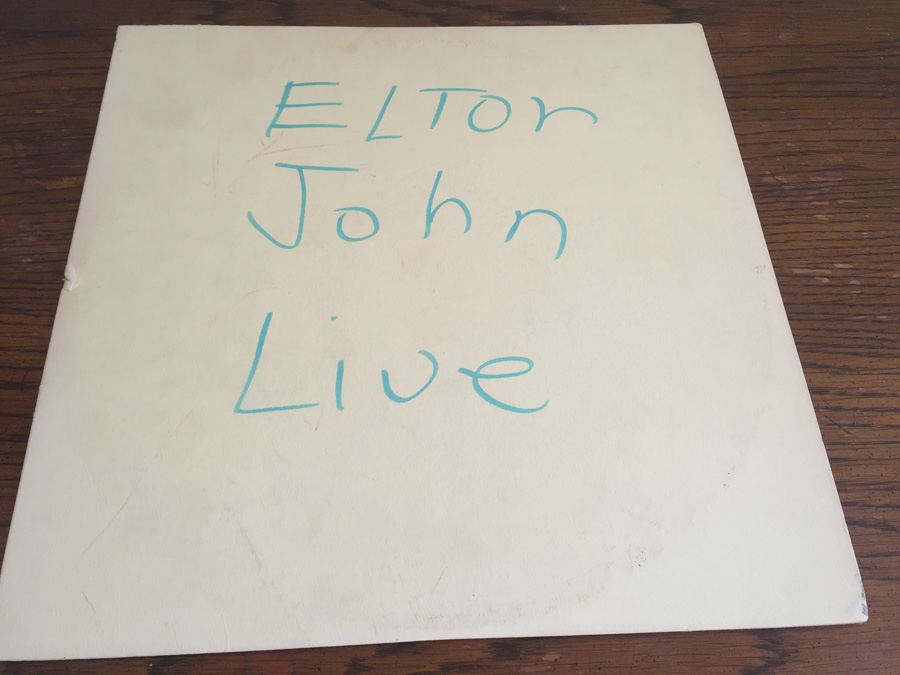 Elton John ‎- Elderberry Wine - Recorded Live At Hammersmith Odeon in London - The Amazing Kornyfone Record Label ‎- 2927 [Photo 1]
