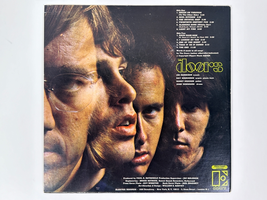 The Doors - The Doors Elektra EKS-74007 1967 Vinyl Record [Photo 2]