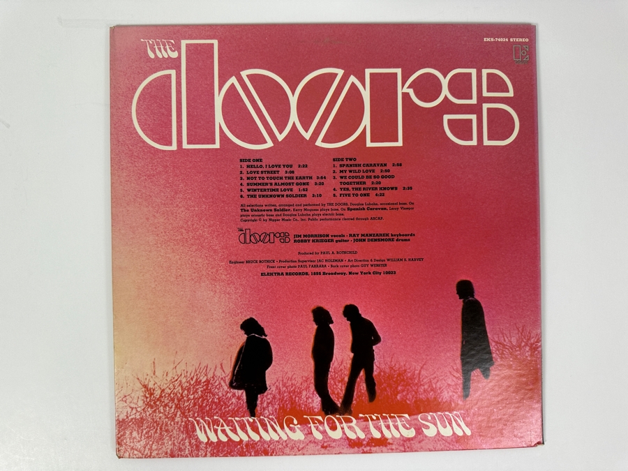 The Doors - Waiting For The Sun Elektra, EKS-74024, 1968 Vinyl Record [Photo 3]