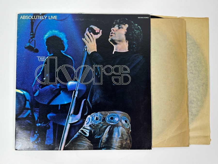The Doors - Absolutely Live, A Classic Live Performance Capturing Jim Morrison's Electrifying Stage Presence Elektra EKS-9002 1970 2 x Vinyl Record [Photo 4]