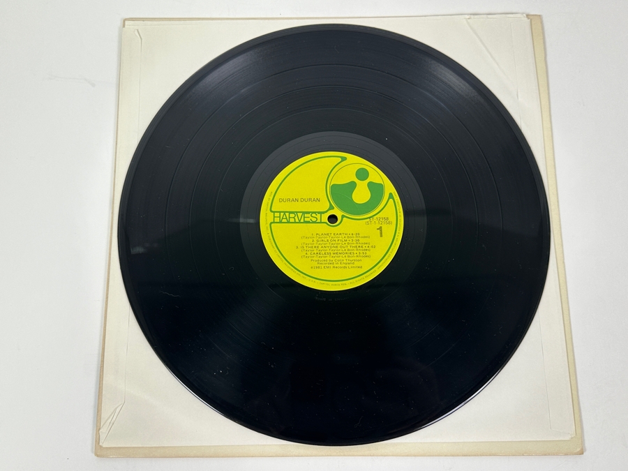 Duran Duran - Duran Duran Capitol Records ST-12158 1981 Vinyl Record Classic Debut Album By The British New Wave Band [Photo 3]