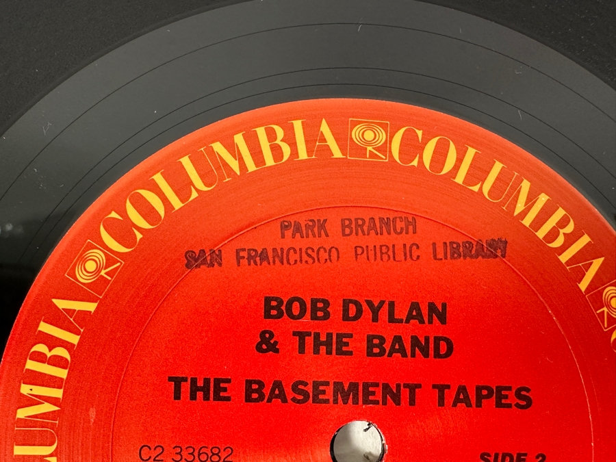 Bob Dylan & The Band - The Basement Tapes, Columbia Records, C2 33682, 1975 Vinyl Record [Photo 7]
