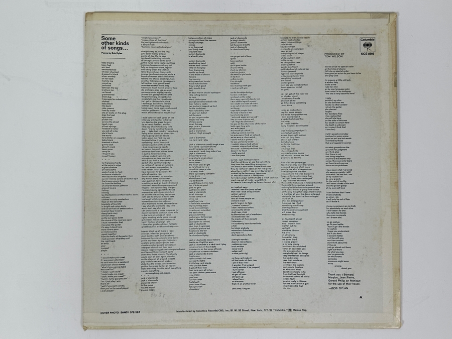 Bob Dylan - Another Side Of Bob Dylan Columbia KCS 8993 1964 Vinyl Record [Photo 2]