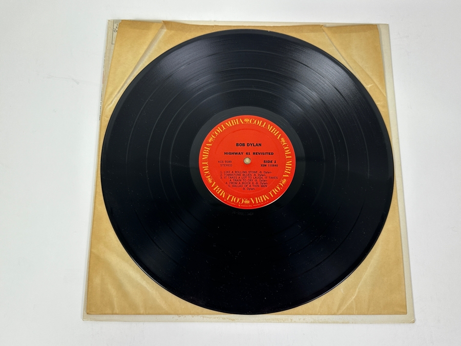 Bob Dylan - Highway 61 Revisited, A Pivotal 1965 Rock Album Released By Columbia (KCS 9189) On Vinyl Record [Photo 3]