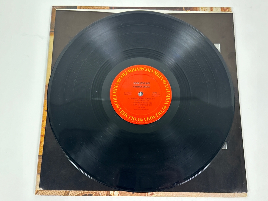 Bob Dylan - Street Legal, Columbia JC 35453, 1978 Vinyl Record [Photo 3]