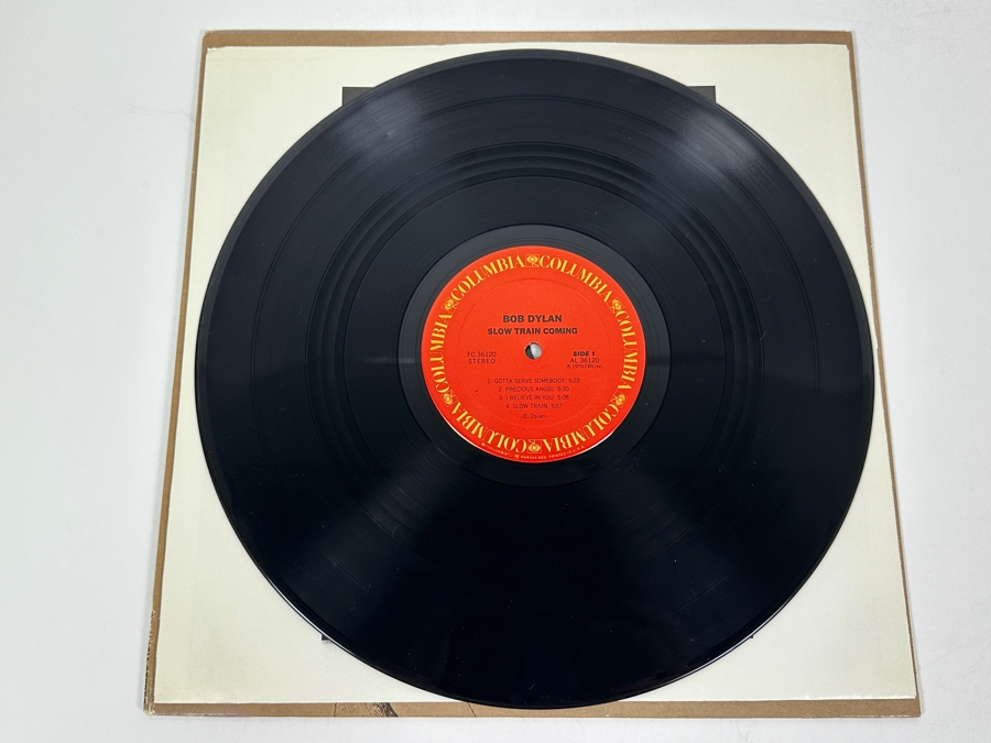 Bob Dylan - Slow Train Coming, Columbia Records FC 36120 1979 Vinyl Record [Photo 4]