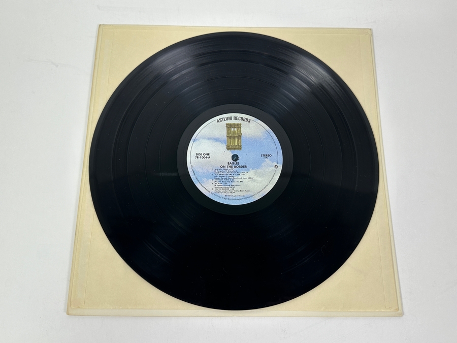 Eagles - On The Border, Asylum Records 7E-1004 1974 Vinyl Record [Photo 3]