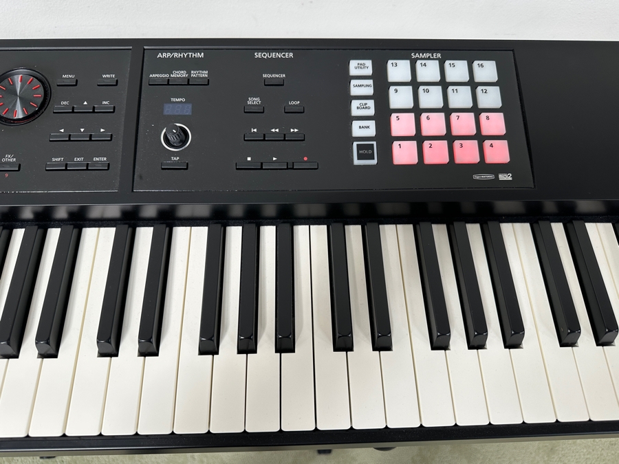 Roland Fantom-08 Synthesizer Workstation With Stageline Stand 55W X 12.5D X 36H Retails $2,400 [Photo 10]