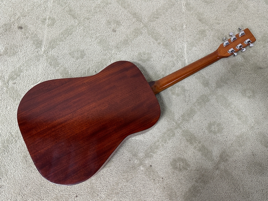 Franciscan Natural Finish Acoustic Guitar Model No. 6910 With Hard Guitar Case 41'L [Photo 4]