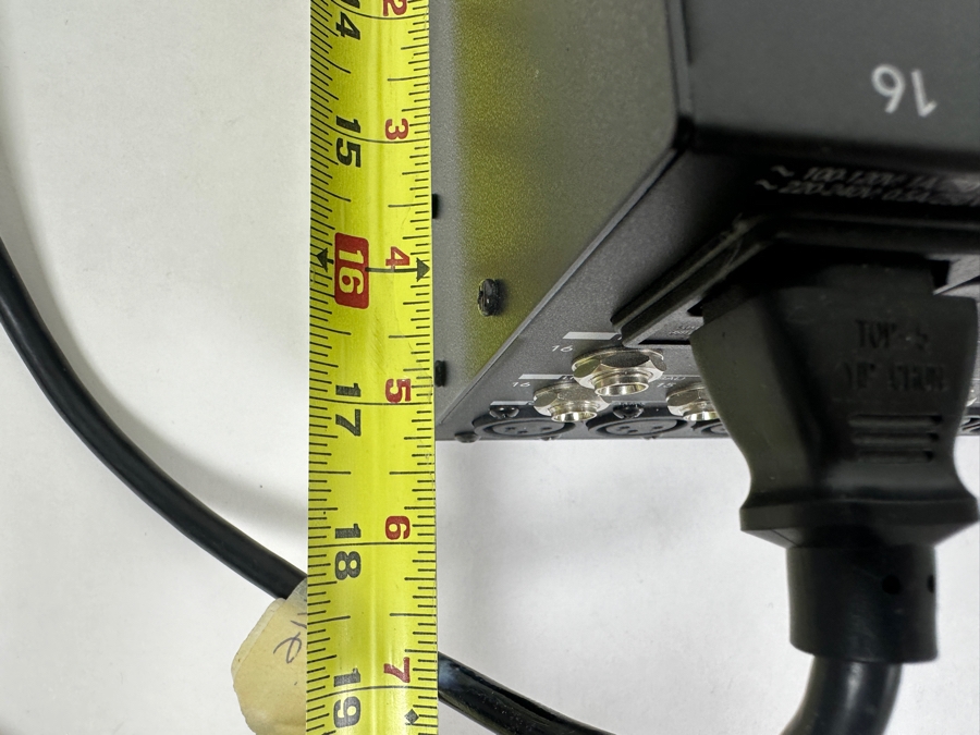 Mackie 1604VLZ4: A 16-Channel Analog Audio Mixer For Professional Sound Mixing And Control 17.5W X 17D X 6H Retails $1,049 [Photo 12]