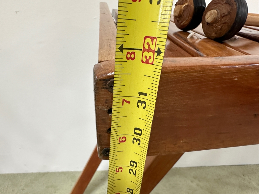 Handmade Wooden Marimba Percussion Instrument With Mallets And Wooden Stand 55W X 19.5D X 32'H [Photo 11]