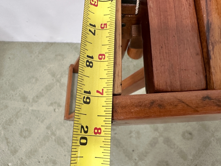 Handmade Wooden Marimba Percussion Instrument With Mallets And Wooden Stand 55W X 19.5D X 32'H [Photo 10]