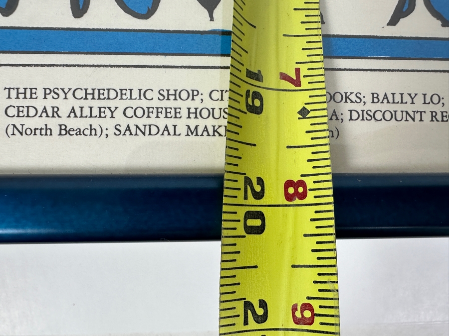 Vintage 1966 Mouse Studios Concert Poster Featuring The Grateful Dead - Skeleton & Roses Artwork For Avalon Ballroom FD-26-3 14' X 20' Framed [Photo 13]