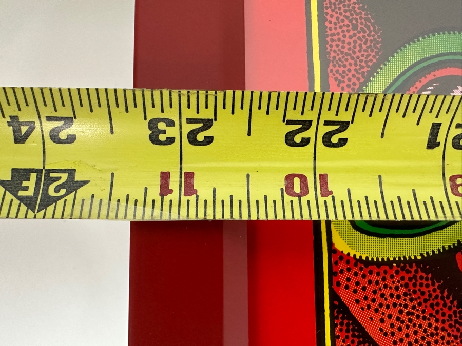 Vintage 1980 Limited Edition Psychedelic Rock Poster Of Rick Griffin's 1969 Poster For Grateful Dead, Sons Of Champlin, And Initial Shock!!! Avalon Ballroom In San Francisco Concert Poster 23.5' X 28' [Photo 10]