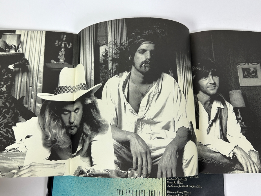 Eagles - Hotel California - Iconic Album Cover Featuring Sunset Over The Beverly Hills Hotel - Asylum Records 7E-1084 1976 Vinyl Record [Photo 4]