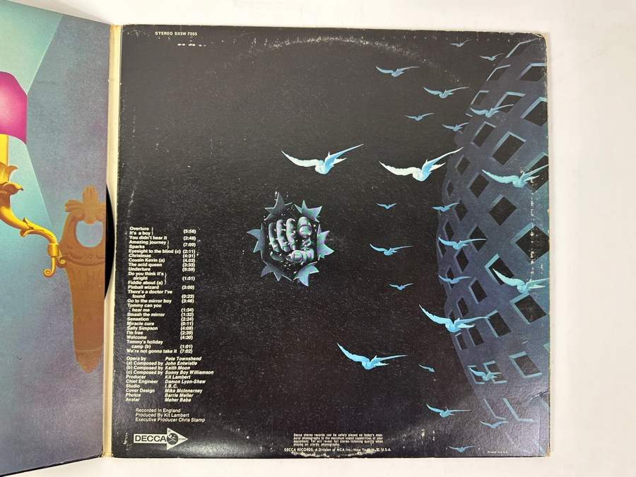 The Who - Tommy Decca DXSW 7205 1969 2 x Vinyl Record [Photo 4]