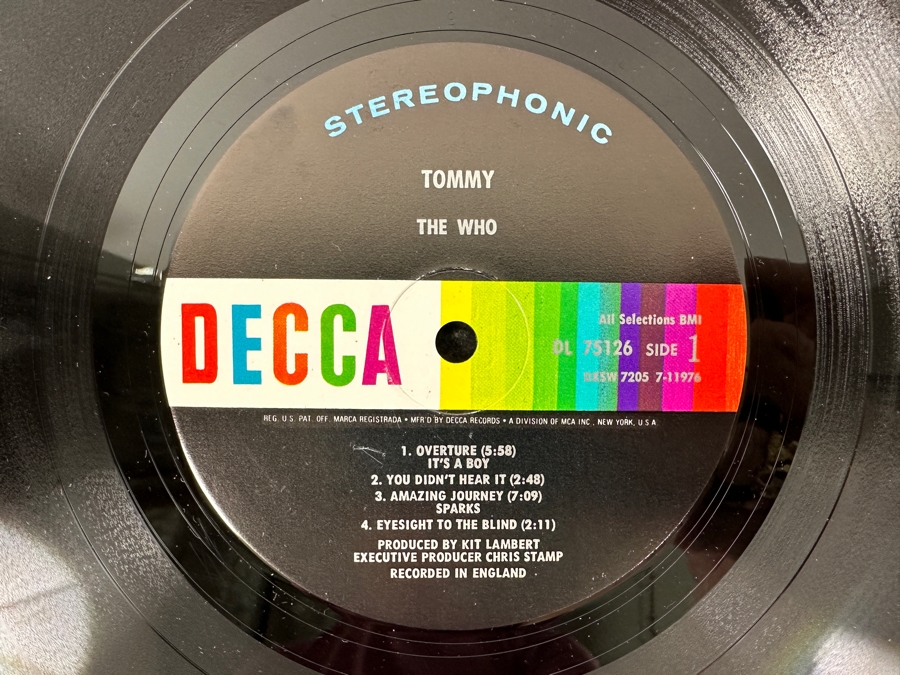 The Who - Tommy Decca DXSW 7205 1969 2 x Vinyl Record [Photo 7]