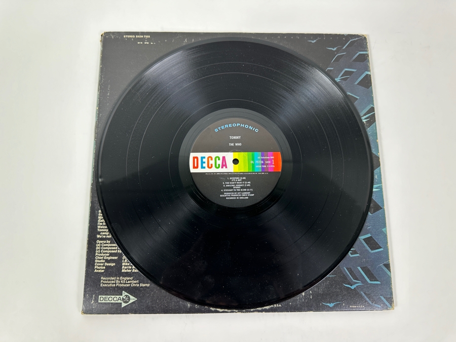 The Who - Tommy Decca DXSW 7205 1969 2 x Vinyl Record [Photo 6]