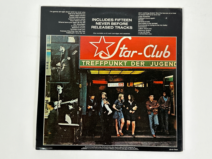 The Beatles - Live! At The Star-Club In Hamburg, Germany; 1962 - Lingasong LS-2-7001 1977 Features 15 Never Before Released Tracks On 2 LP's Vinyl Record [Photo 3]