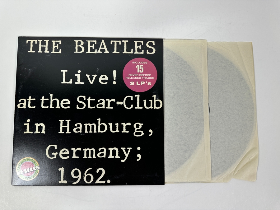 The Beatles - Live! At The Star-Club In Hamburg, Germany; 1962 - Lingasong LS-2-7001 1977 Features 15 Never Before Released Tracks On 2 LP's Vinyl Record [Photo 4]