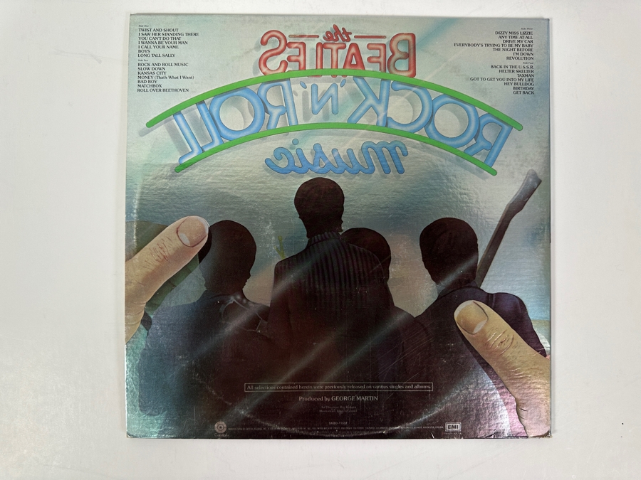 The Beatles - Rock 'N' Roll Music Capitol SKBO-11537 1976 Vinyl Record [Photo 3]