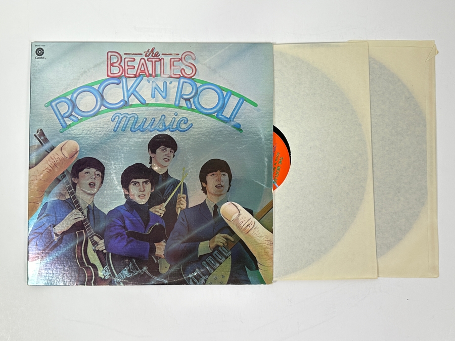 The Beatles - Rock 'N' Roll Music Capitol SKBO-11537 1976 Vinyl Record [Photo 4]