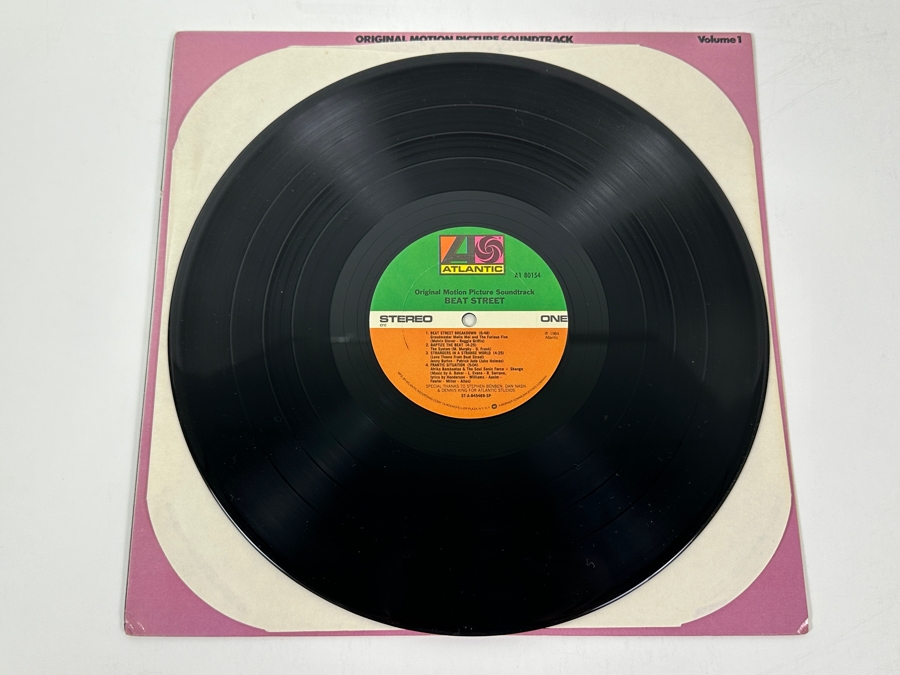 Beat Street - Original Motion Picture Soundtrack Volume 1, Atlantic A1 80154, 1984 Vinyl Record [Photo 3]