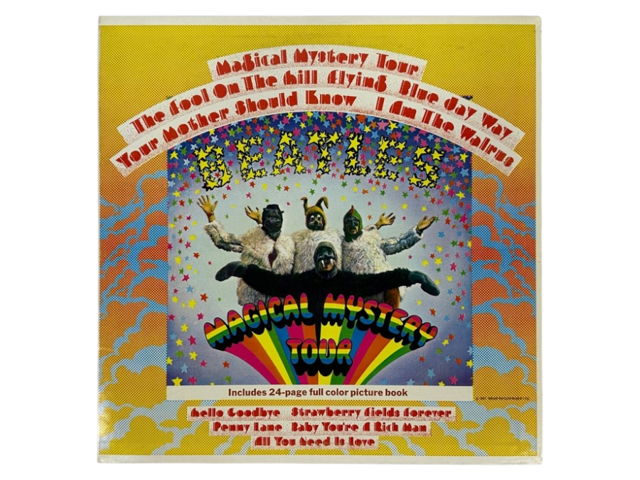The Beatles - Magical Mystery Tour: Capitol Records SMAL 2835 1967 - Features A 24-Page Color Picture Book - Vinyl Record