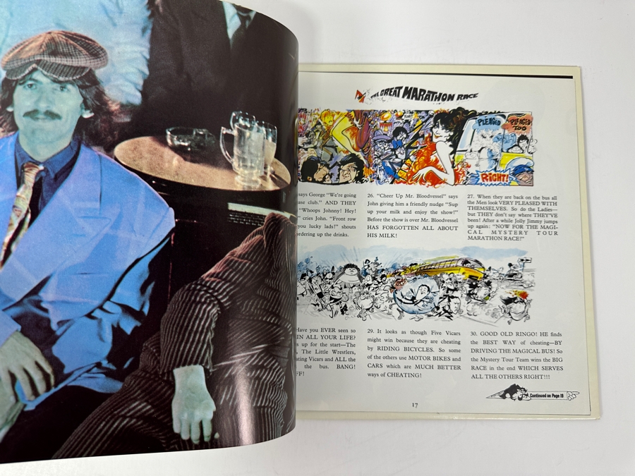 The Beatles - Magical Mystery Tour: Capitol Records SMAL 2835 1967 - Features A 24-Page Color Picture Book - Vinyl Record [Photo 6]