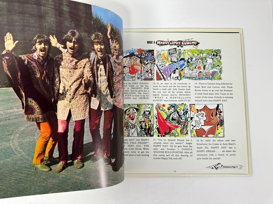 The Beatles - Magical Mystery Tour: Capitol Records SMAL 2835 1967 - Features A 24-Page Color Picture Book - Vinyl Record [Photo 7]