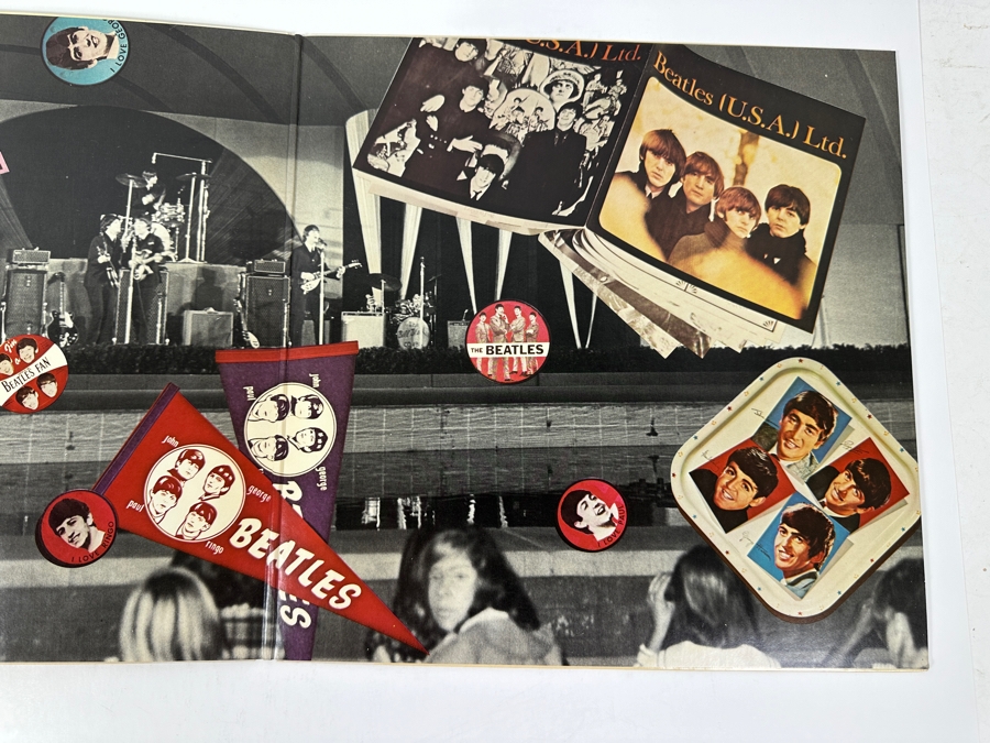 The Beatles - At The Hollywood Bowl - Capitol Records SMAS-11638 1977 Vinyl Record [Photo 5]