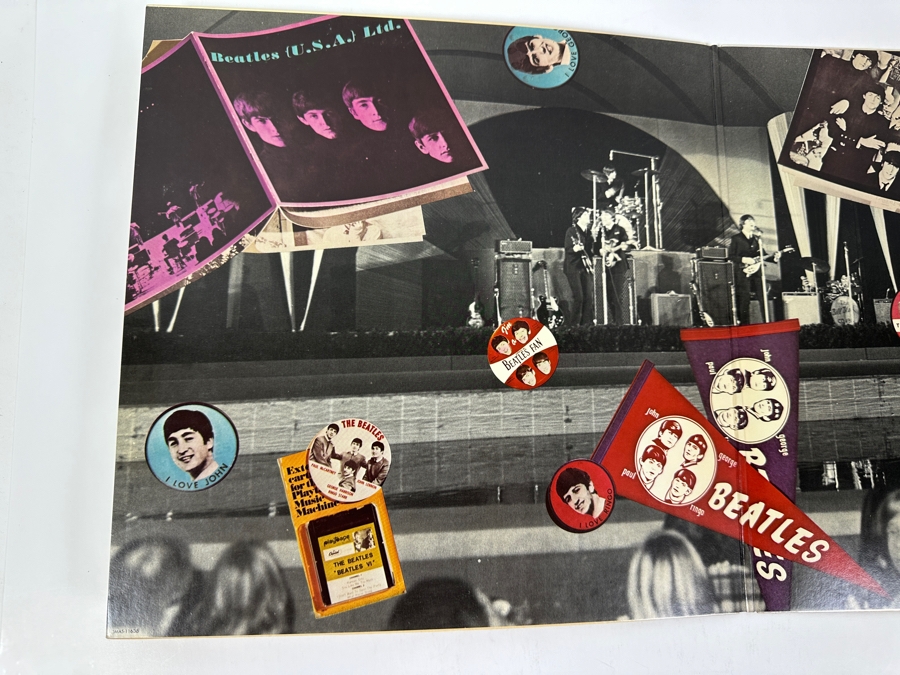 The Beatles - At The Hollywood Bowl - Capitol Records SMAS-11638 1977 Vinyl Record [Photo 4]