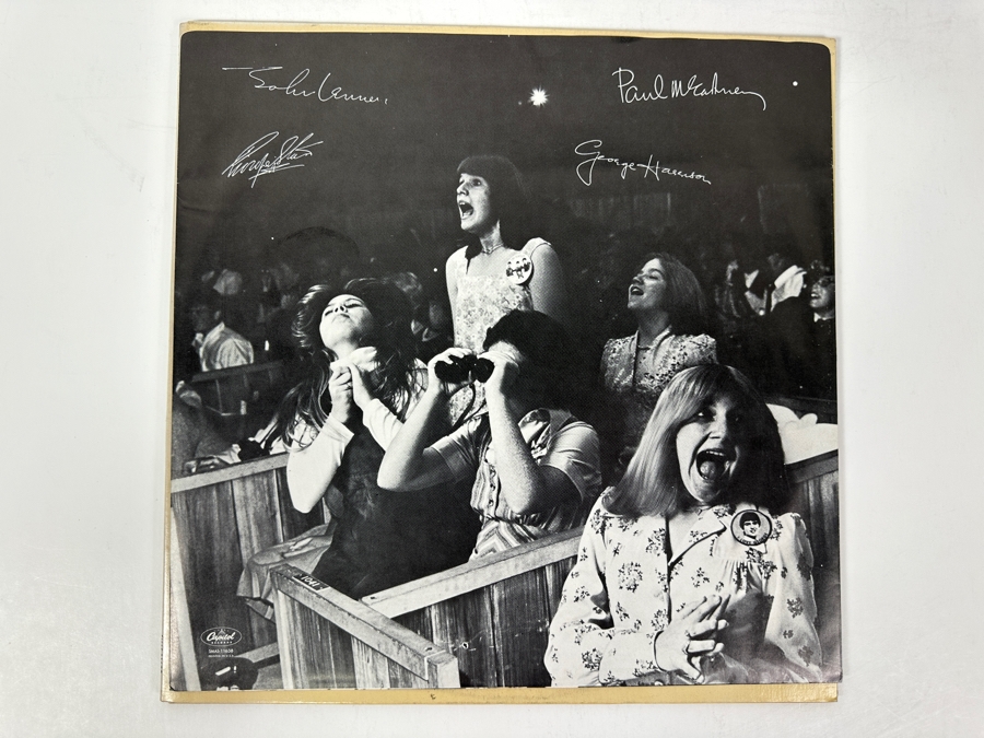 The Beatles - At The Hollywood Bowl - Capitol Records SMAS-11638 1977 Vinyl Record [Photo 10]