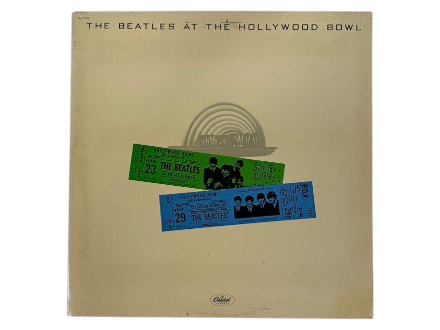 The Beatles - At The Hollywood Bowl - Capitol Records SMAS-11638 1977 Vinyl Record