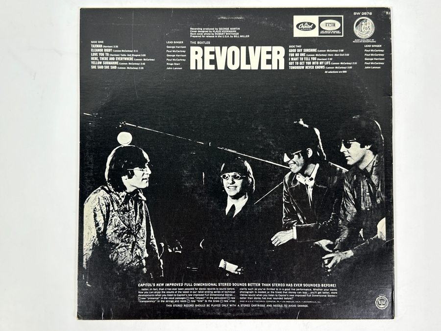 The Beatles - Revolver - Capitol Records [SW 2576] 1978 Vinyl Record [Photo 2]