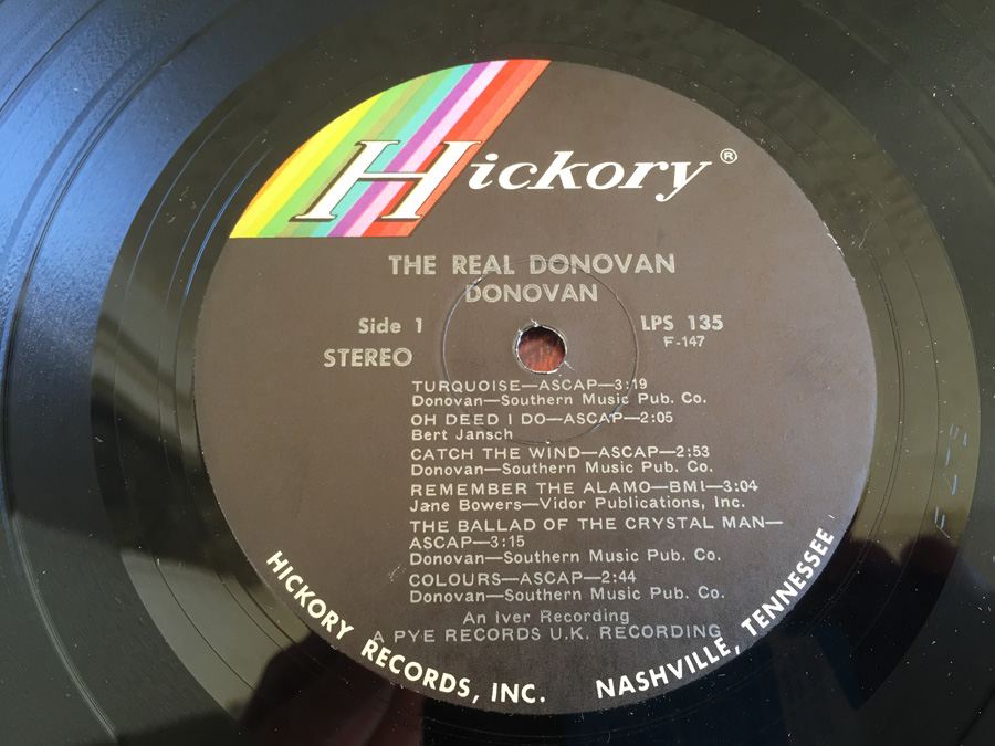 Donovan ‎- The Real Donovan - Hickory Records ‎- LPS 135 [Photo 4]