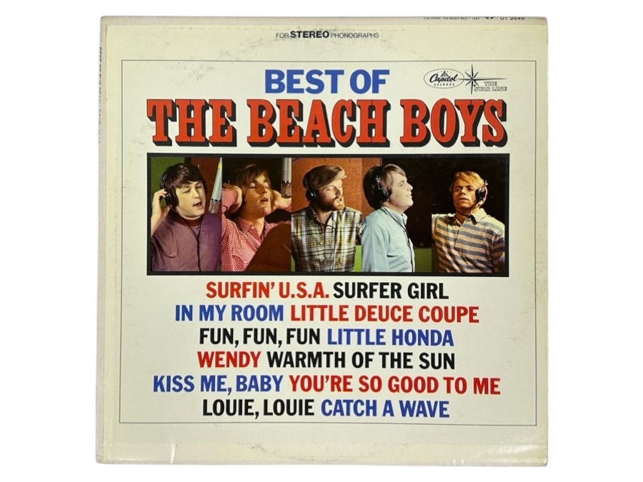 The Beach Boys - Best Of The Beach Boys - Capitol Records DT 2549 1966 Vinyl Record