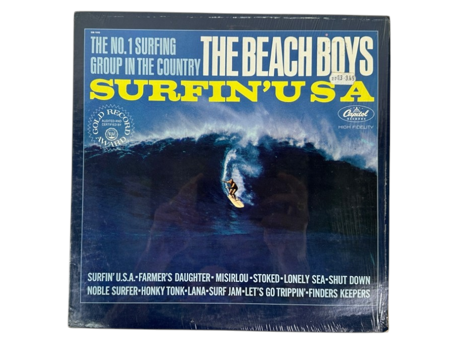 The Beach Boys - Surfin' U.S.A. Capitol Records SM-1890 1963 Vinyl Record
