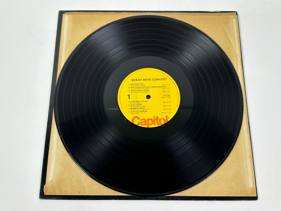 Beach Boys - Concert - Capitol SM-2198 1964 Vinyl Record [Photo 3]