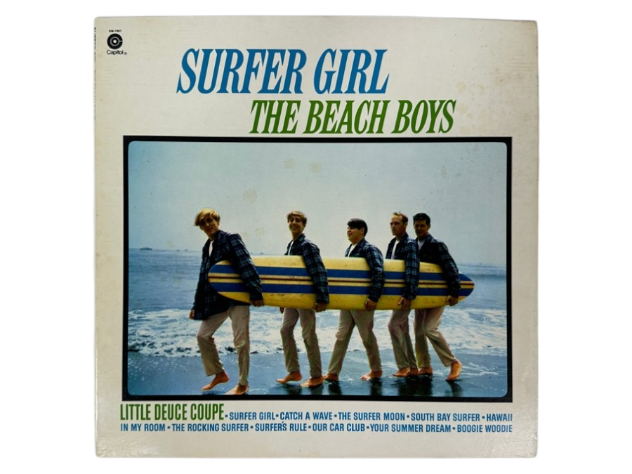 The Beach Boys - Surfer Girl Capitol SM-1981 1963 Iconic Surfboard Album Cover Vinyl Record