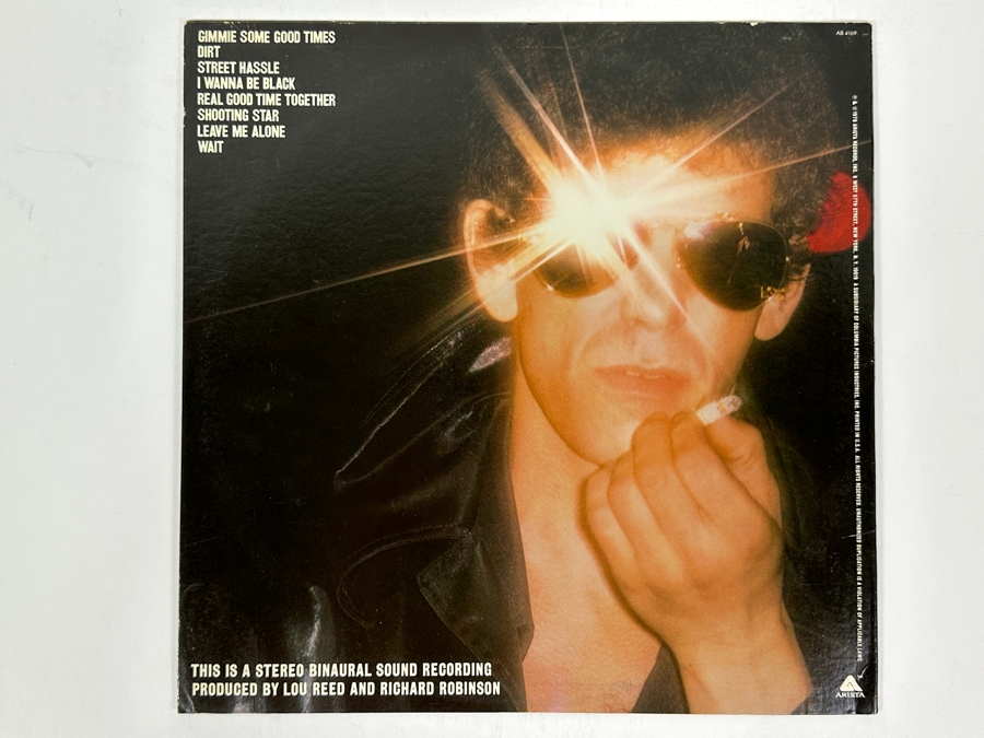 Lou Reed - Street Hassle - Arista Records AR 4169 1978 Classic Vinyl Record [Photo 2]