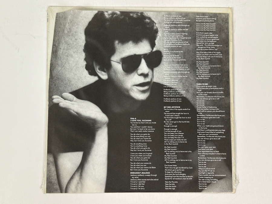 Lou Reed - New Sensations - RCA Victor Records AFL1-4998 1984 Vinyl Record [Photo 3]