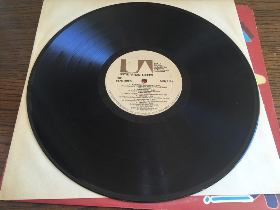 Ventures, The ‎- Only Hits! - United Artists Records ‎- UA-LA147-G2 [Photo 6]